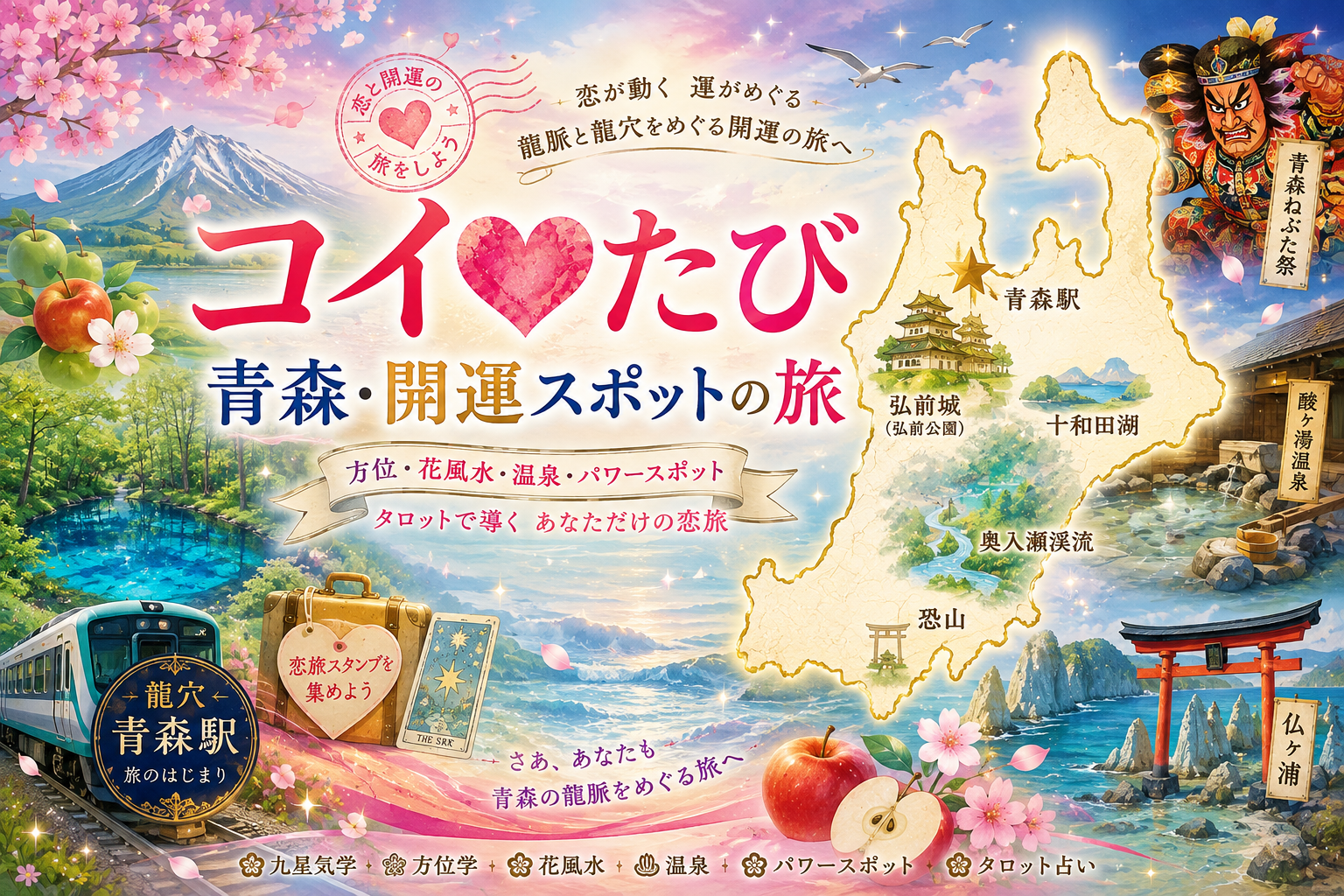 恋旅（コイ❤たび）青森・開運スポットの旅